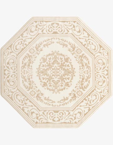 5' 3 x 5' 3 Hermitage Octagon Rug