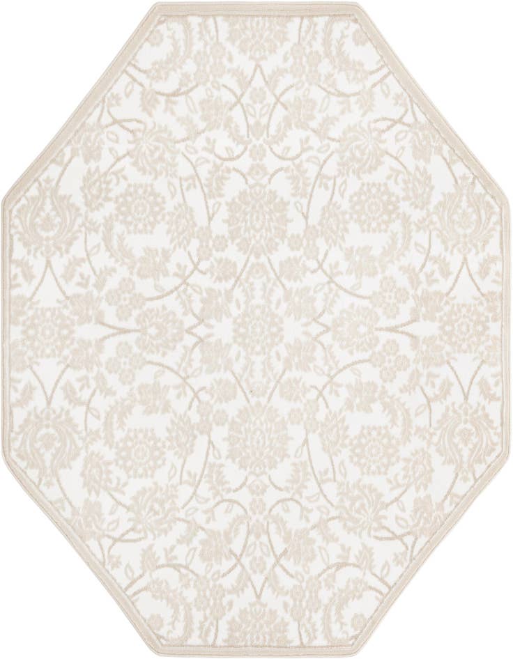 Detail image of 5' 3 x 5' 3 Nepal Octagon Rug