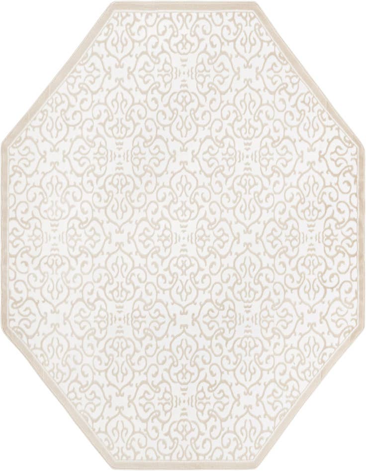 Detail image of 7' 10 x 7' 10 Nepal Octagon Rug
