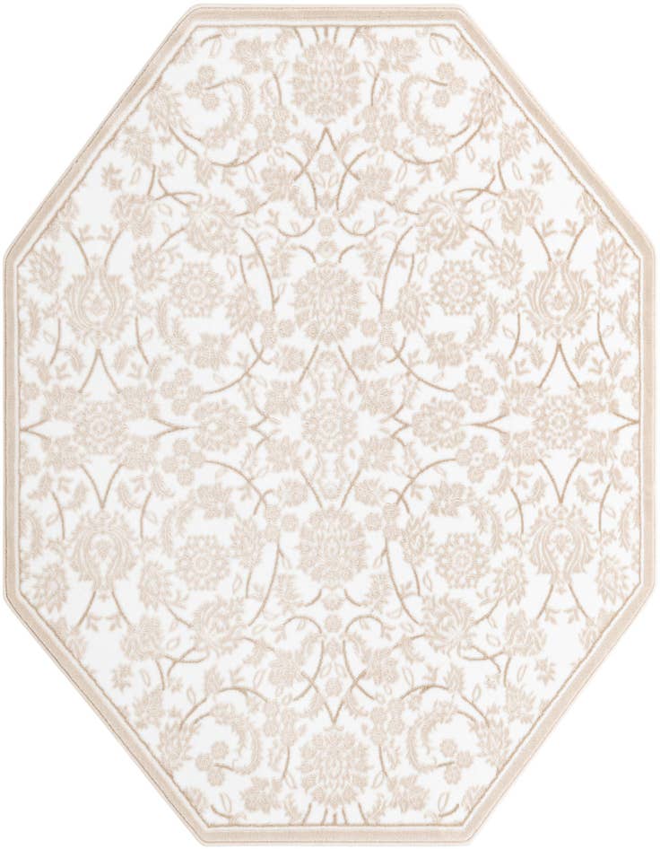 Detail image of 6' x 6' Nepal Octagon Rug