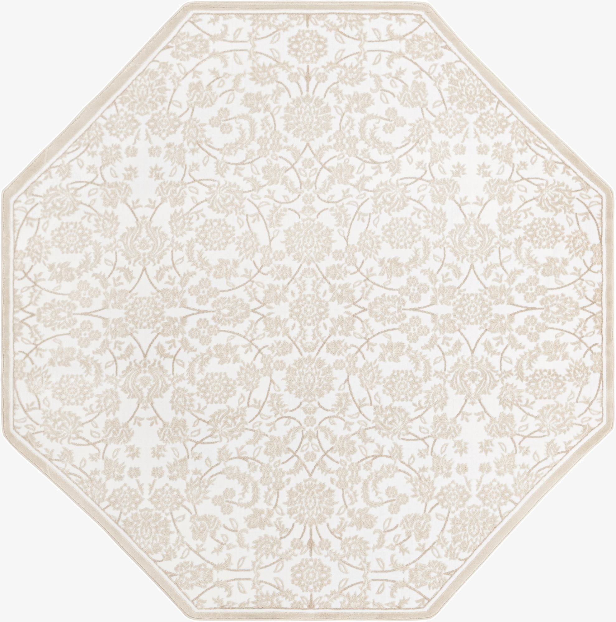 7' 10 x 7' 10 Nepal Octagon Rug