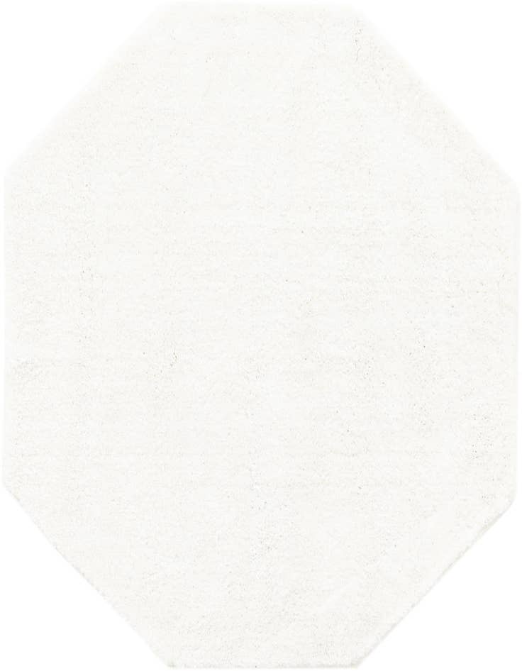 Detail image of 8' x 8' Solid Frieze Octagon Rug