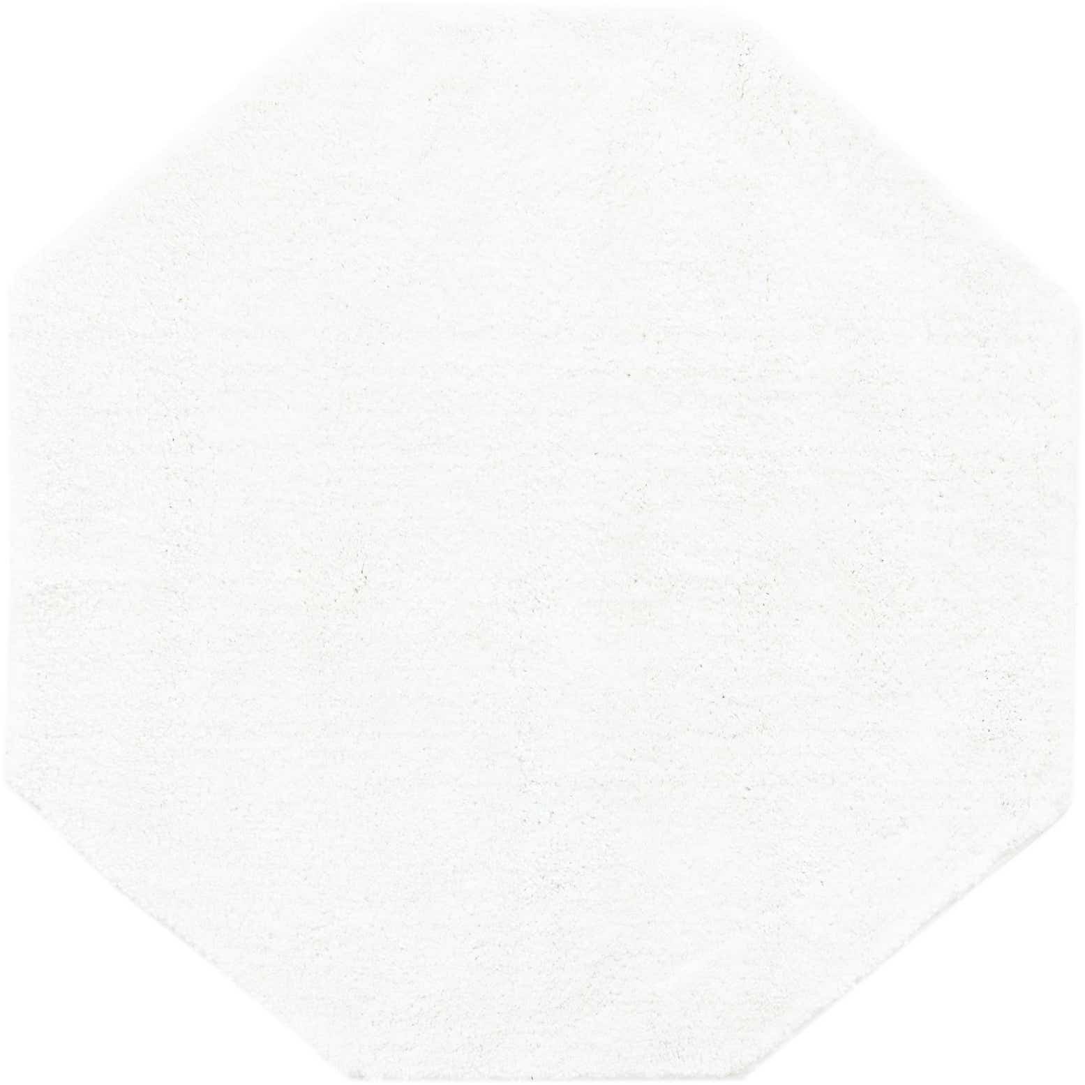5' x 5' Solid Frieze Octagon Rug