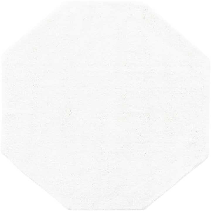 5' x 5' Solid Frieze Octagon Rug