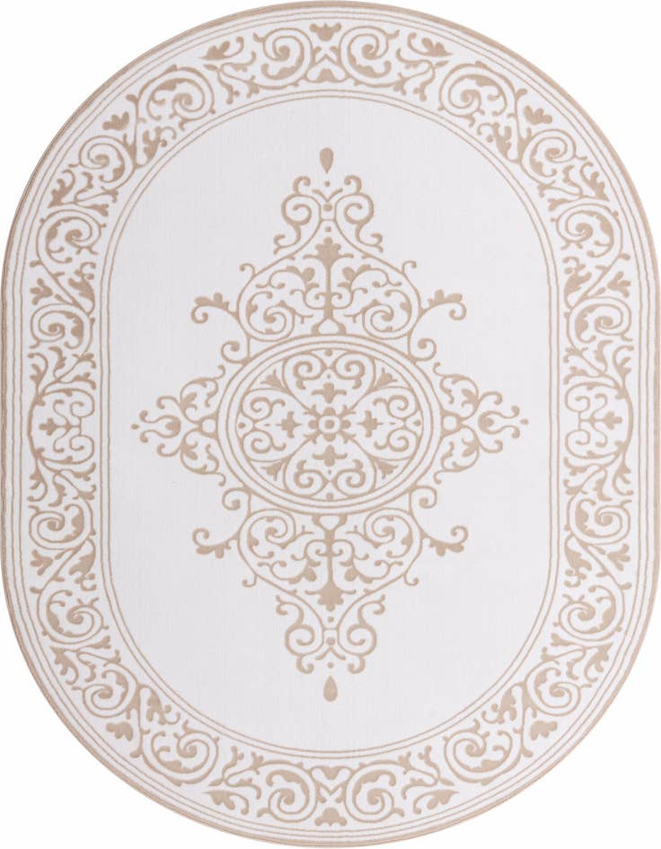 Detail image of 5' 3 x 8' Hermitage Oval Rug