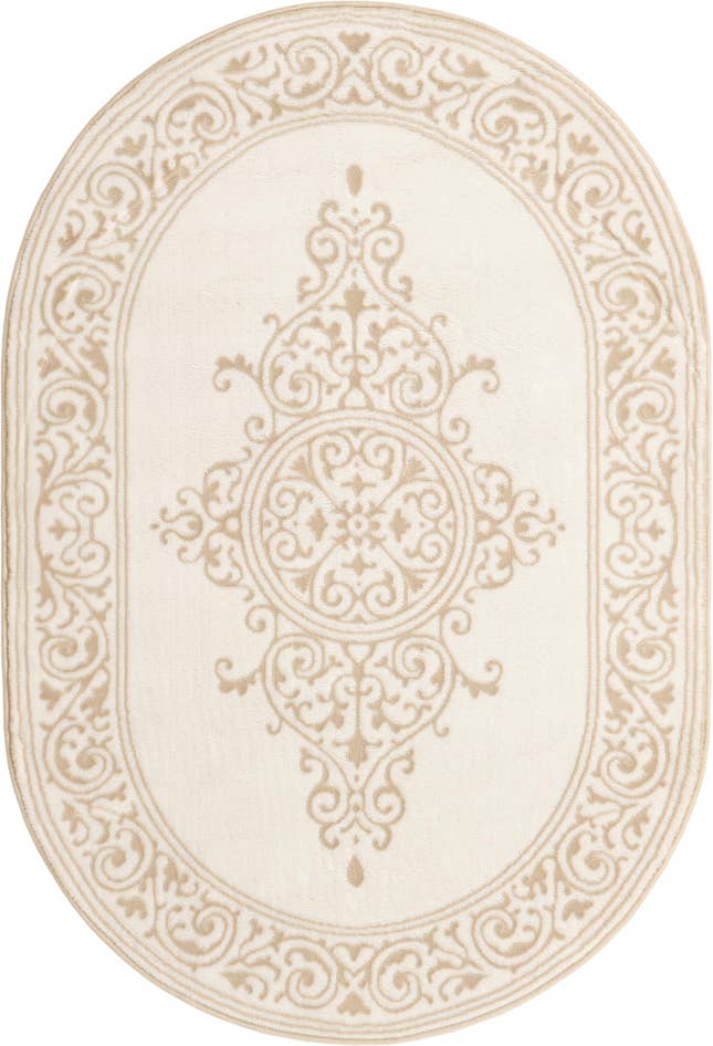 Detail image of 4' x 6' Hermitage Oval Rug
