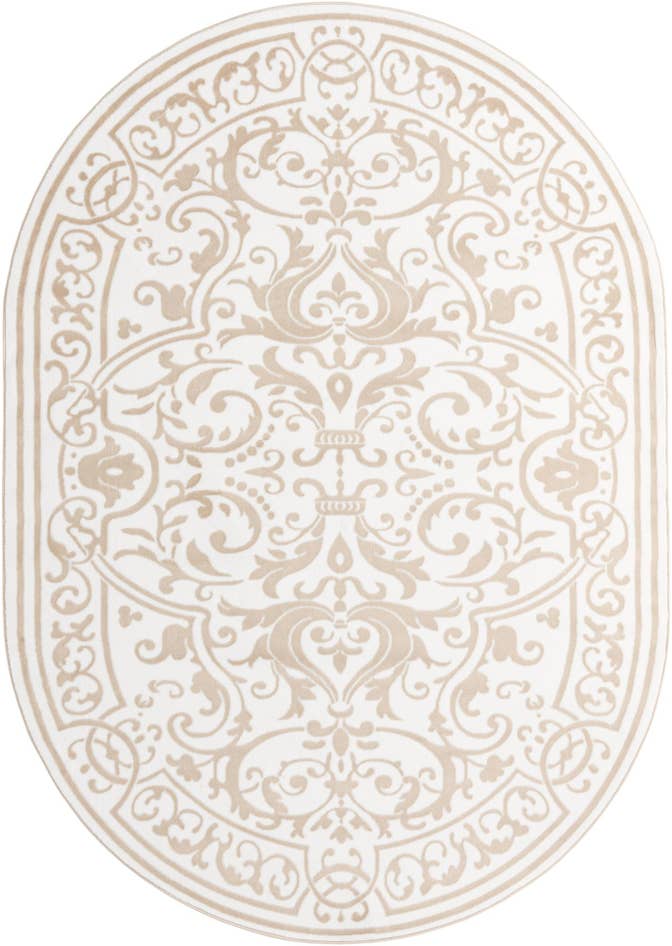 Detail image of 7' x 10' Hermitage Oval Rug