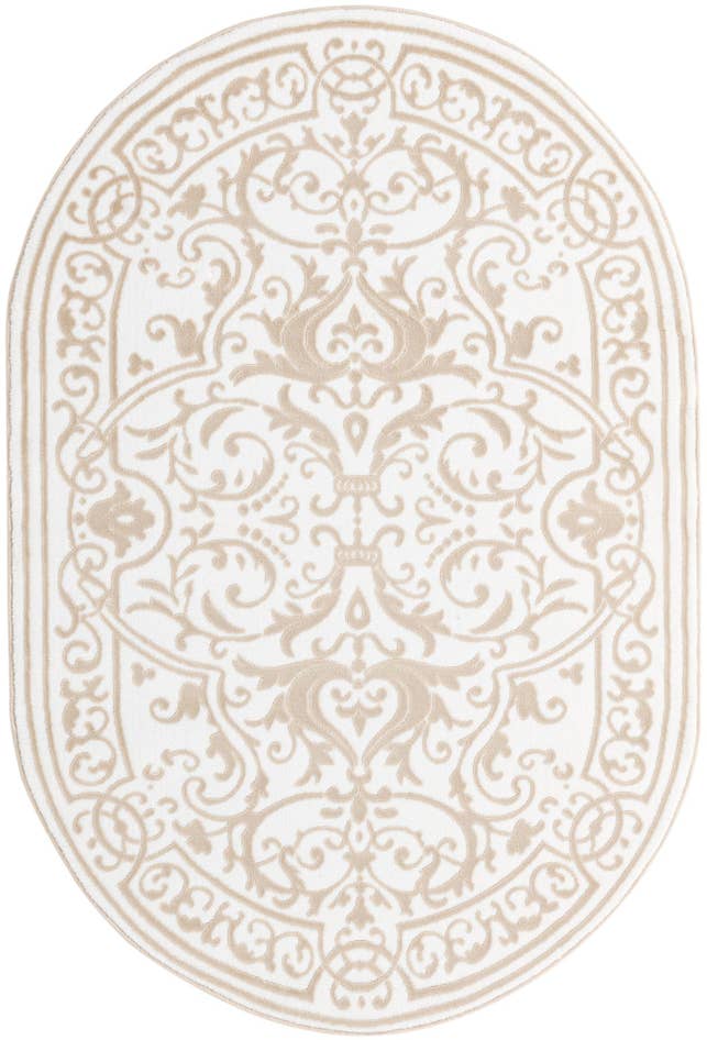 Detail image of 4' x 6' Hermitage Oval Rug