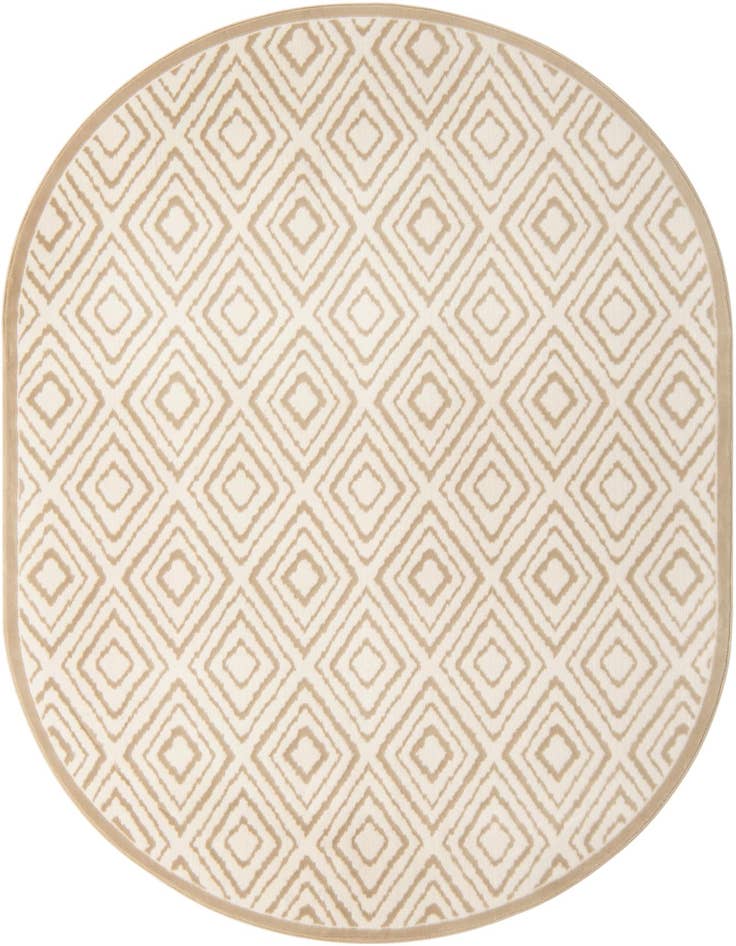 Detail image of 7' x 10' Hermitage Oval Rug