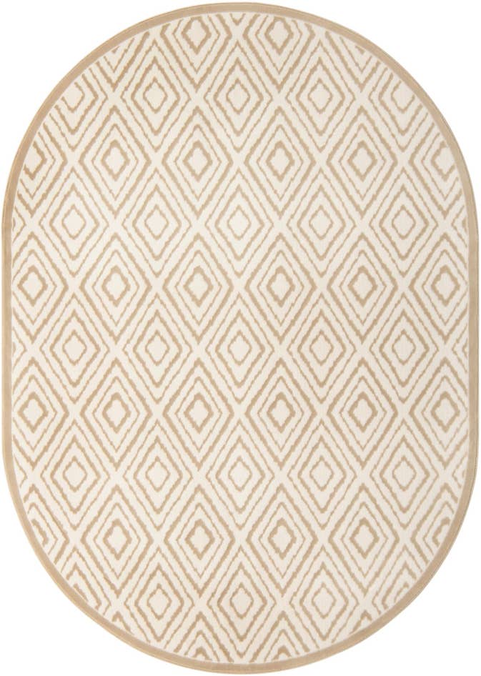 Detail image of 7' x 10' Hermitage Oval Rug