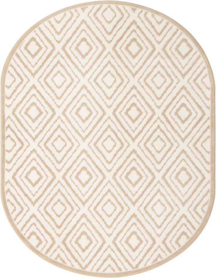 Detail image of 5' 3 x 8' Hermitage Oval Rug