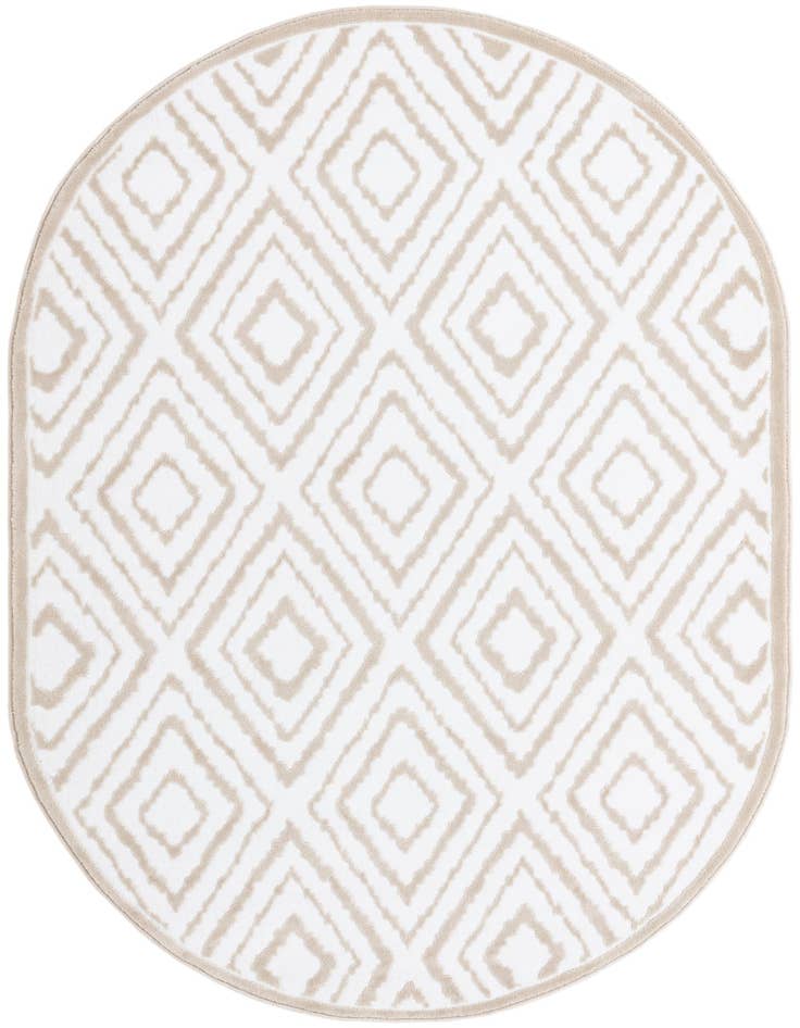 Detail image of 4' x 6' Hermitage Oval Rug