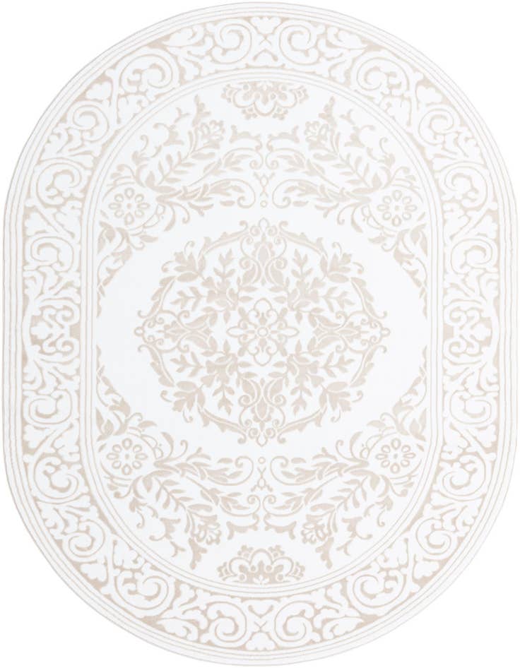Detail image of 7' x 10' Hermitage Oval Rug