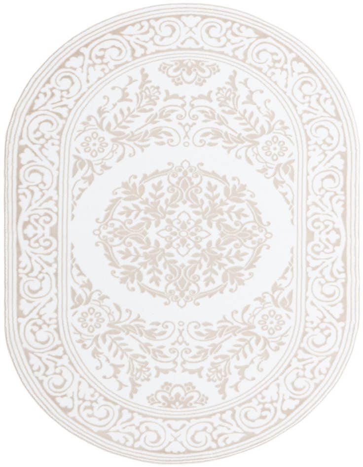 Detail image of 5' 3 x 8' Hermitage Oval Rug