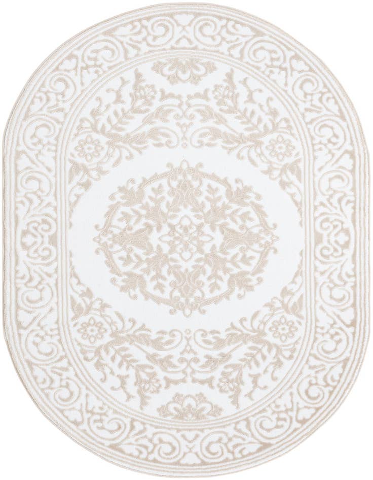 Detail image of 4' x 6' Hermitage Oval Rug