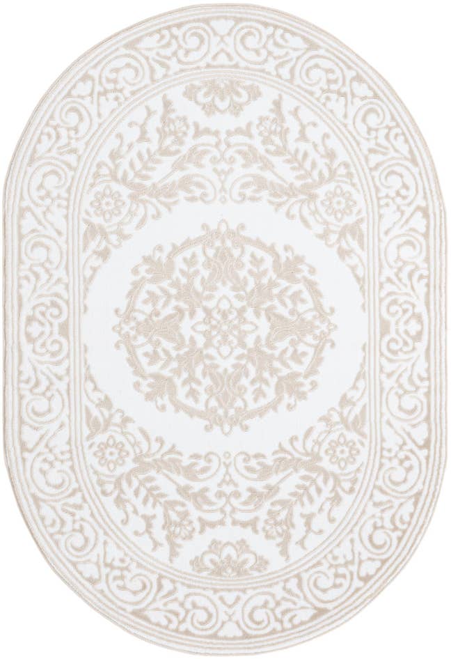 Detail image of 4' x 6' Hermitage Oval Rug