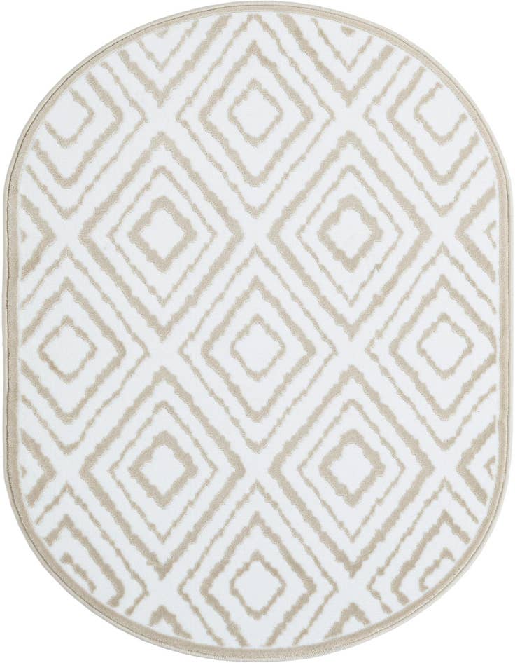 Detail image of 3' 3 x 5' 3 Hermitage Oval Rug