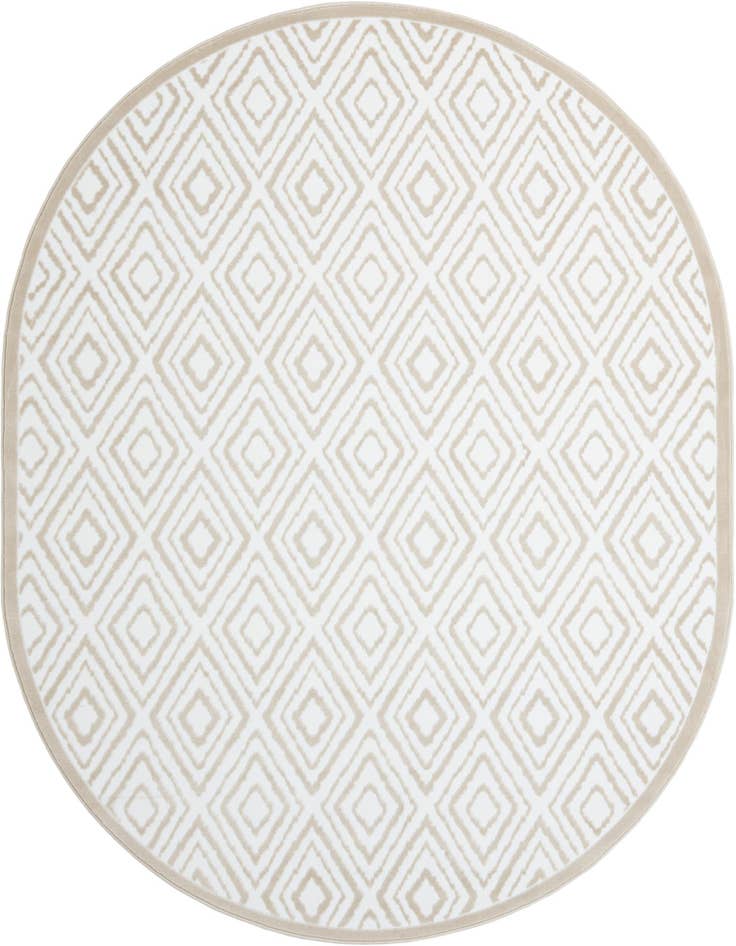 Detail image of 7' 10 x 10' Hermitage Oval Rug