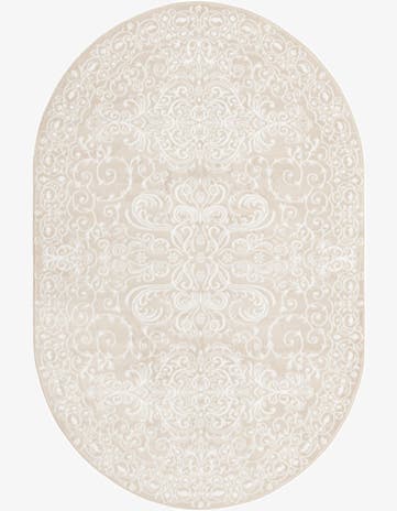 5' 3 x 8' Himalaya Oval Rug