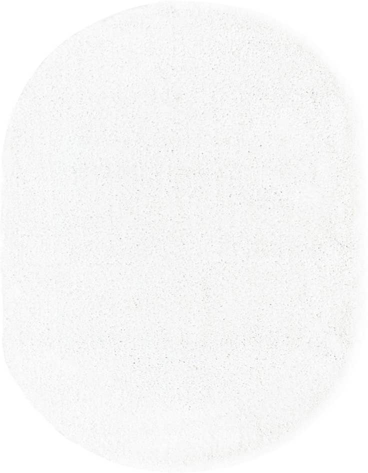 Detail image of 3' 3 x 5' 3 Solid Frieze Oval Rug