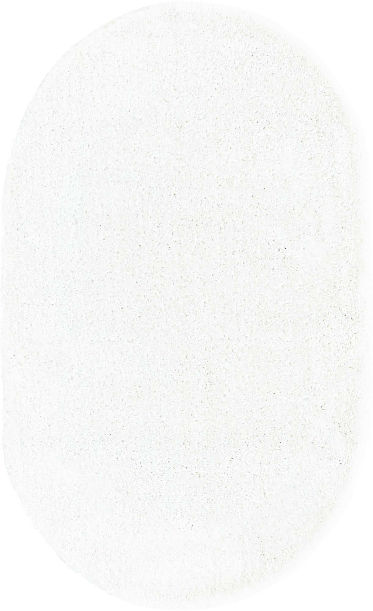 3' 3 x 5' 3 Solid Frieze Oval Rug