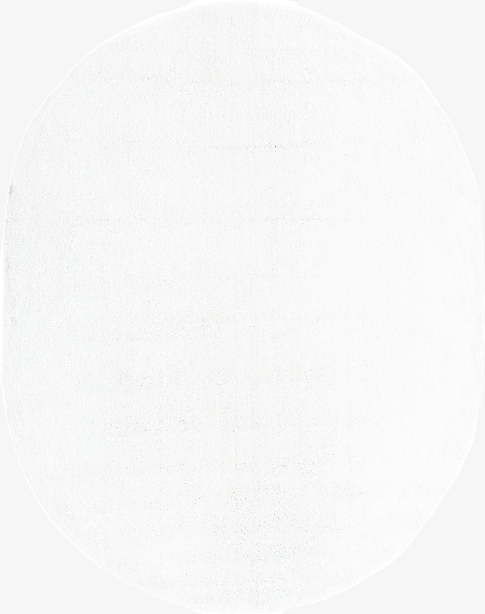 Primary image 8' x 10' Solid Frieze Oval Rug