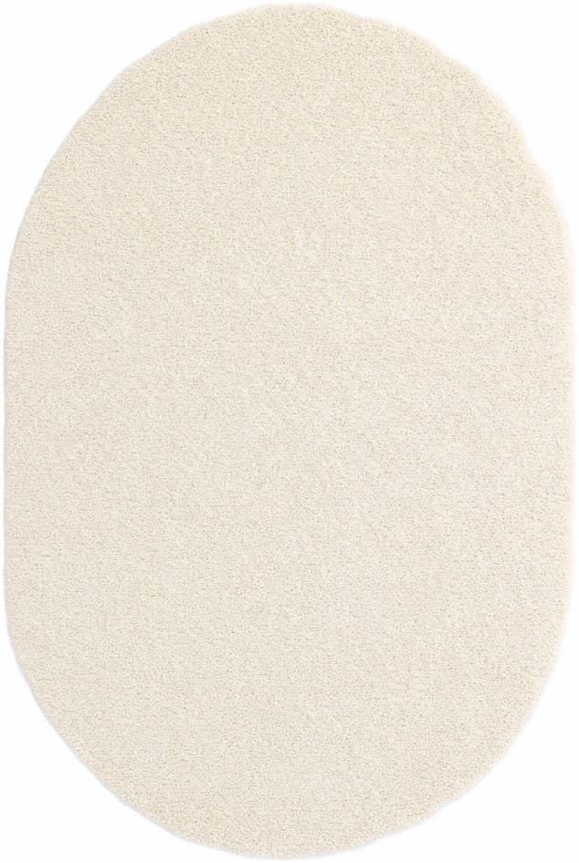 Detail image of 4' x 6' Solid Shag Oval Rug