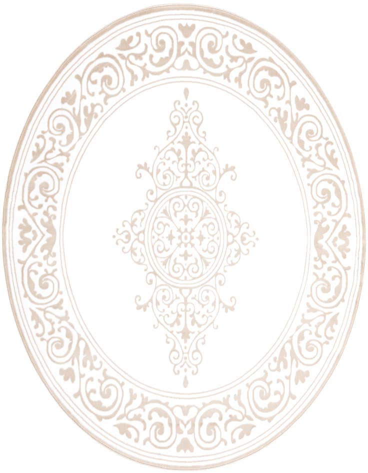 Detail image of 7' 10 x 7' 10 Hermitage Round Rug