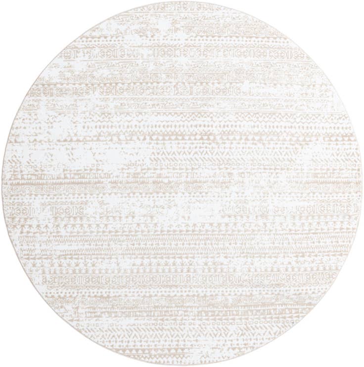 Detail image of 7' 10 x 7' 10 Hermitage Round Rug