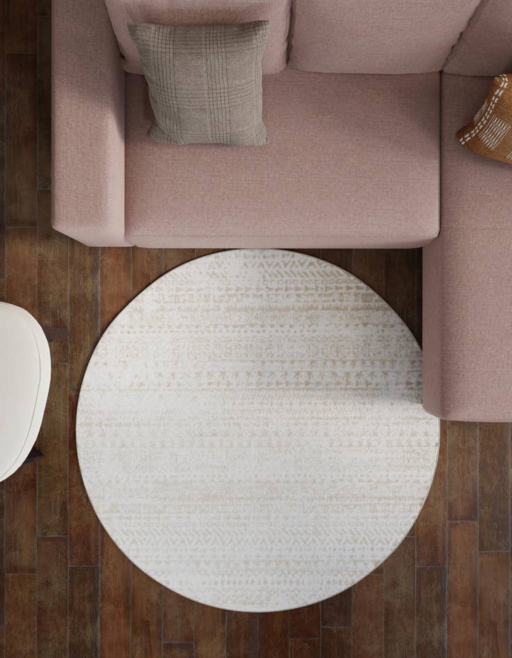 Detail image of 6' x 6' Hermitage Round Rug
