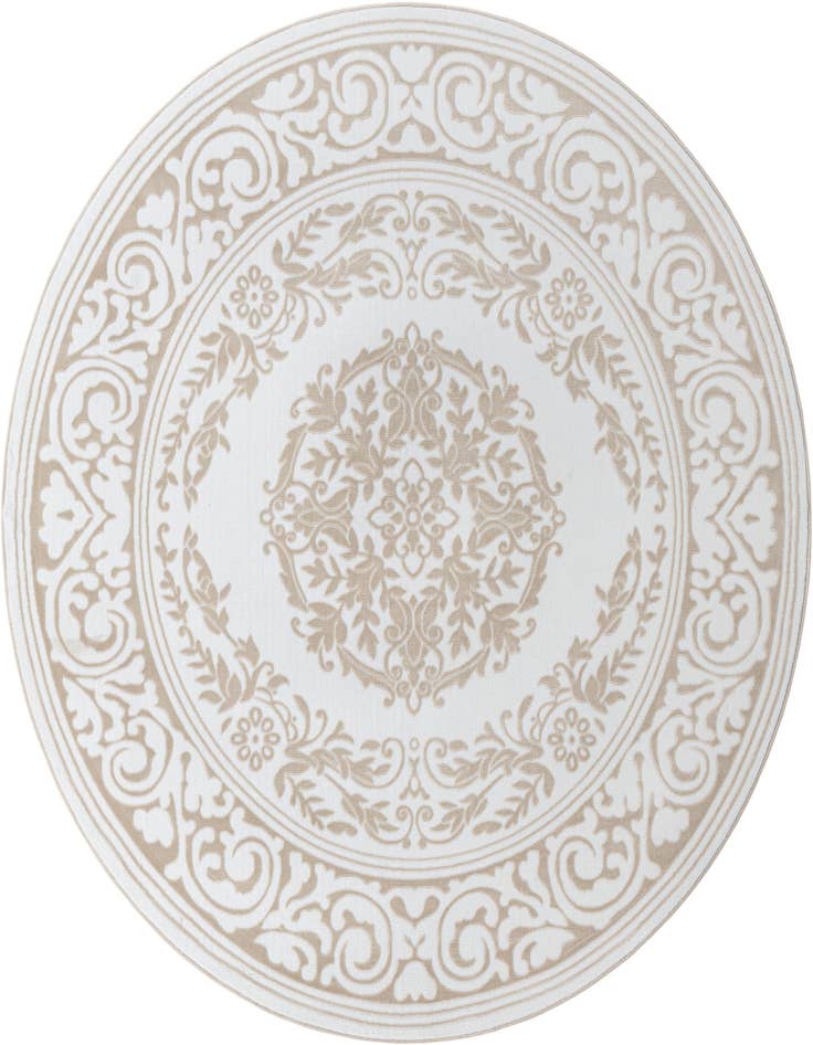 Detail image of 7' 10 x 7' 10 Hermitage Round Rug