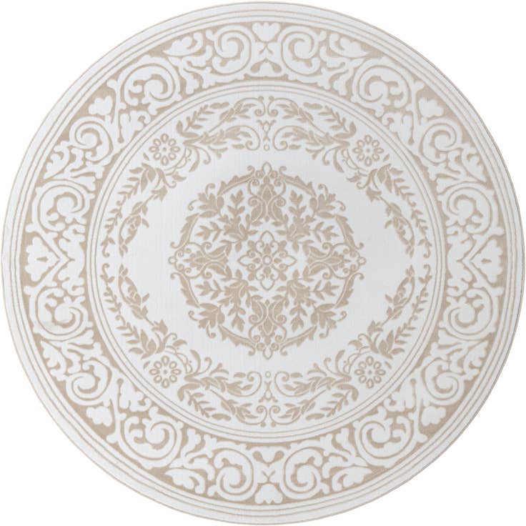 Detail image of 7' 10 x 7' 10 Hermitage Round Rug