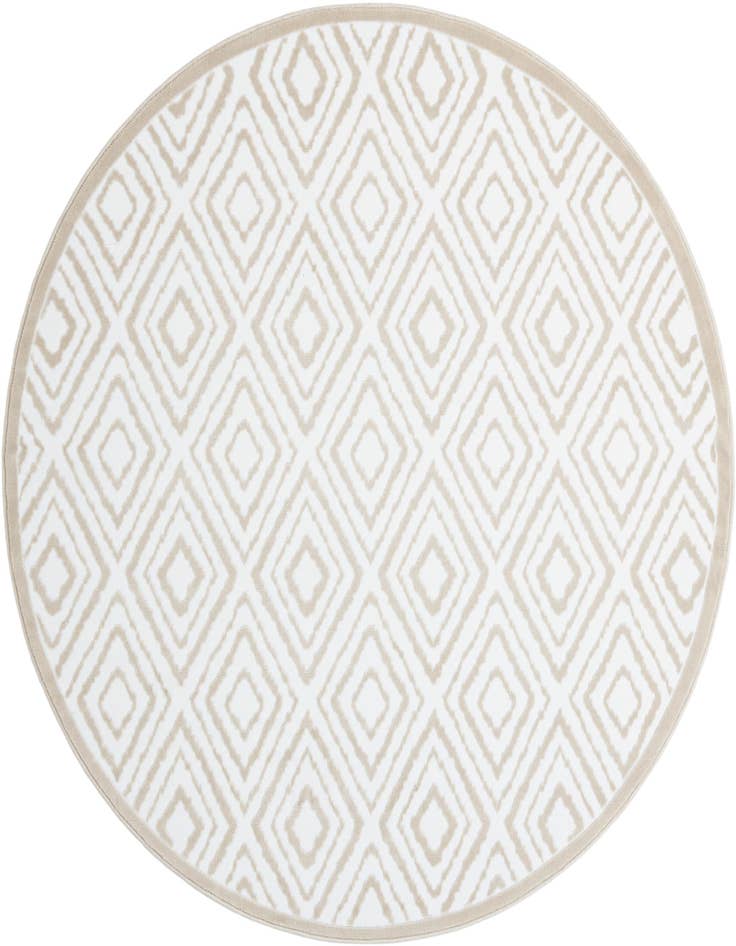 Detail image of 7' 1 x 7' 1 Hermitage Round Rug
