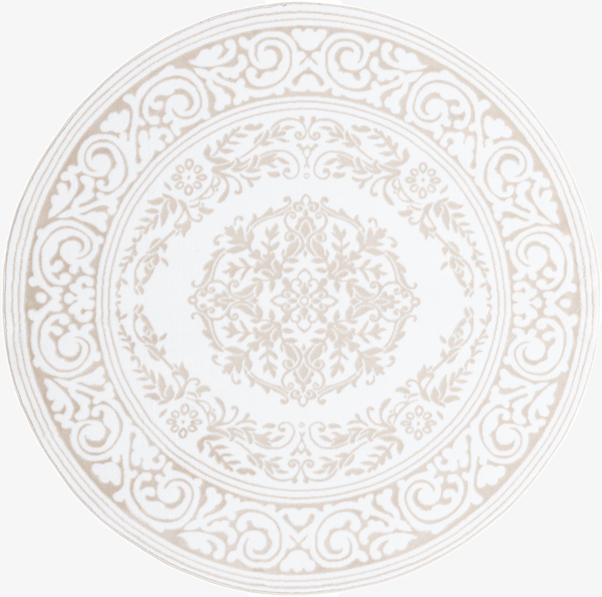 Primary image 6' x 6' Hermitage Round Rug