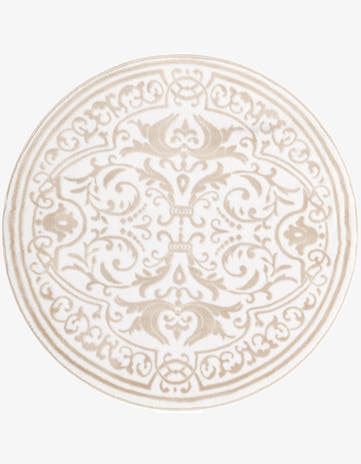 4' x 4' Hermitage Round Rug