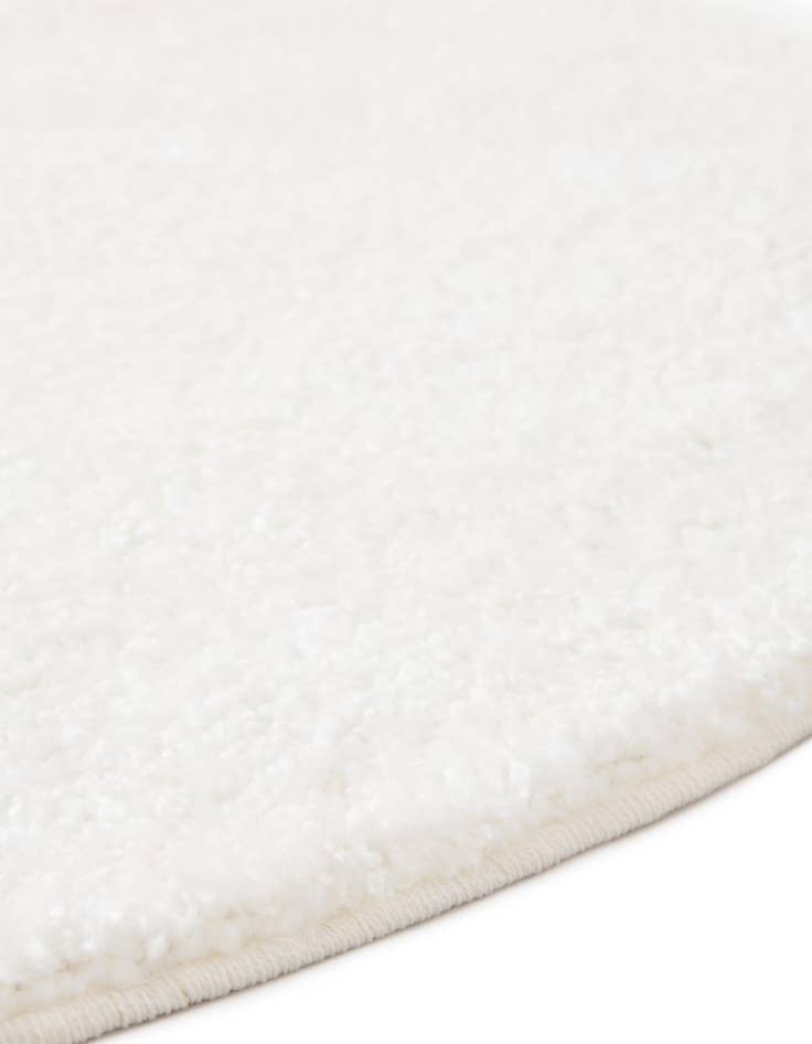 Detail image of 6' x 6' Solid Frieze Round Rug