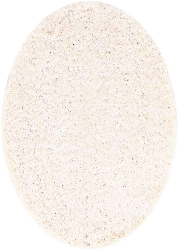 7' 10 x 7' 10 Solid Shag Round Rug
