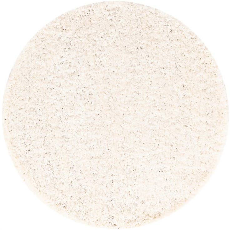 Detail image of 10' x 10' Solid Shag Round Rug