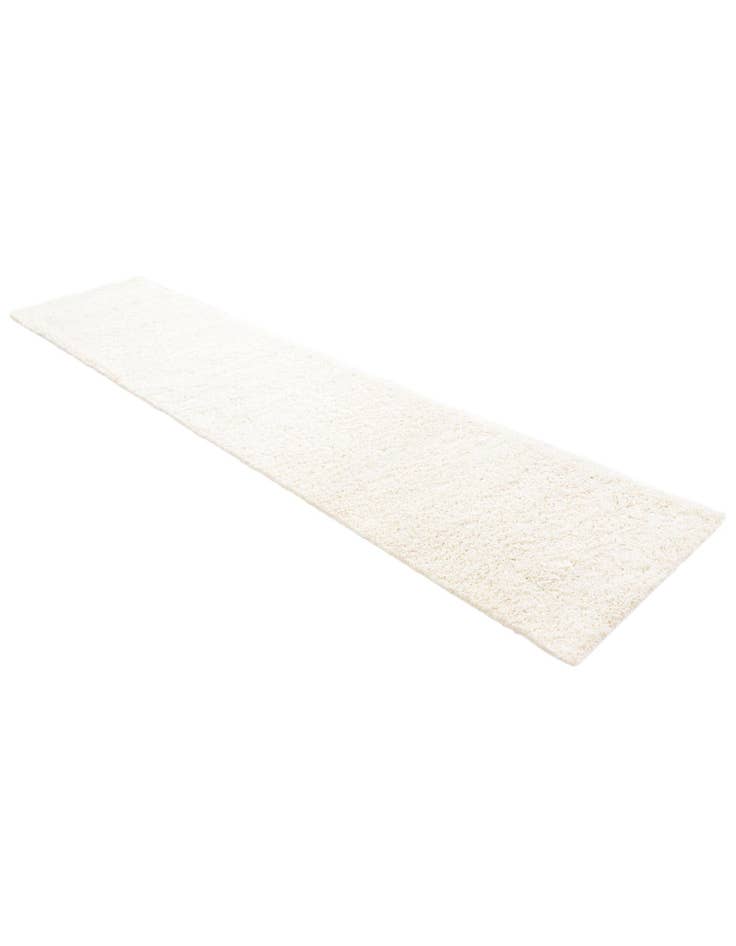 Detail image of 2' 7 x 12' Solid Shag Runner Rug