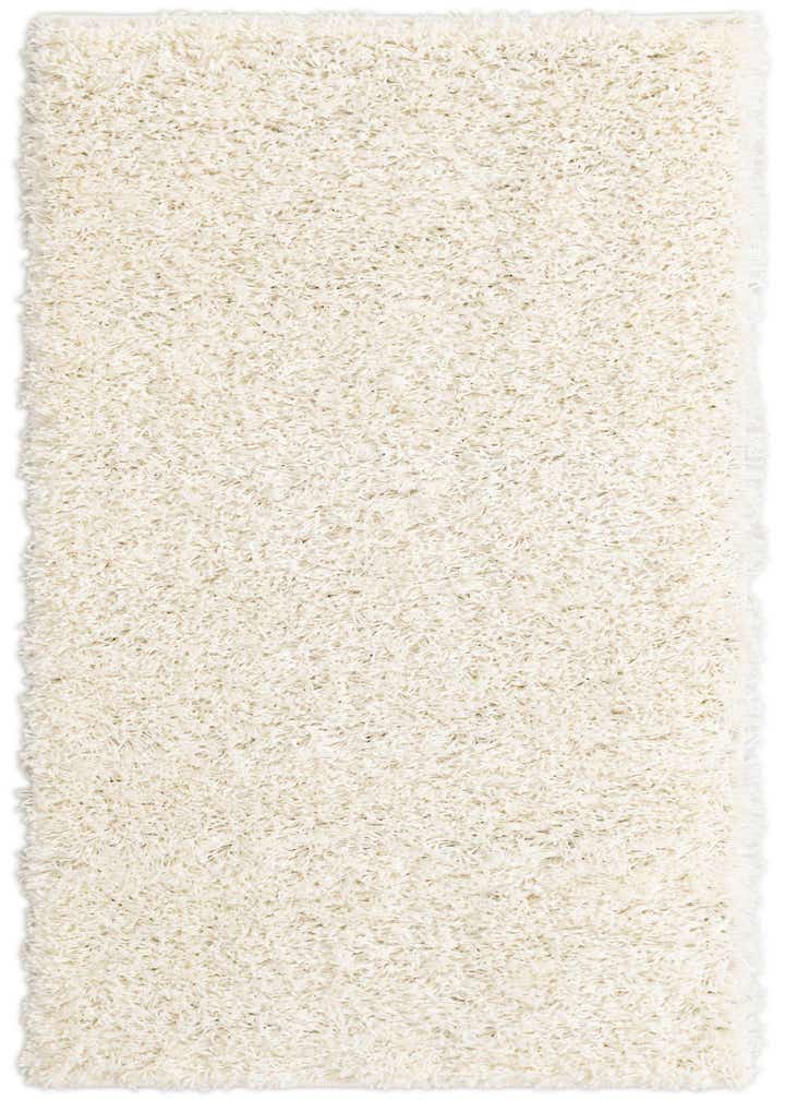 2' x 4' Solid Shag Runner Rug