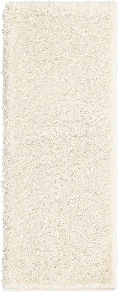 2' x 5' Solid Shag Runner Rug