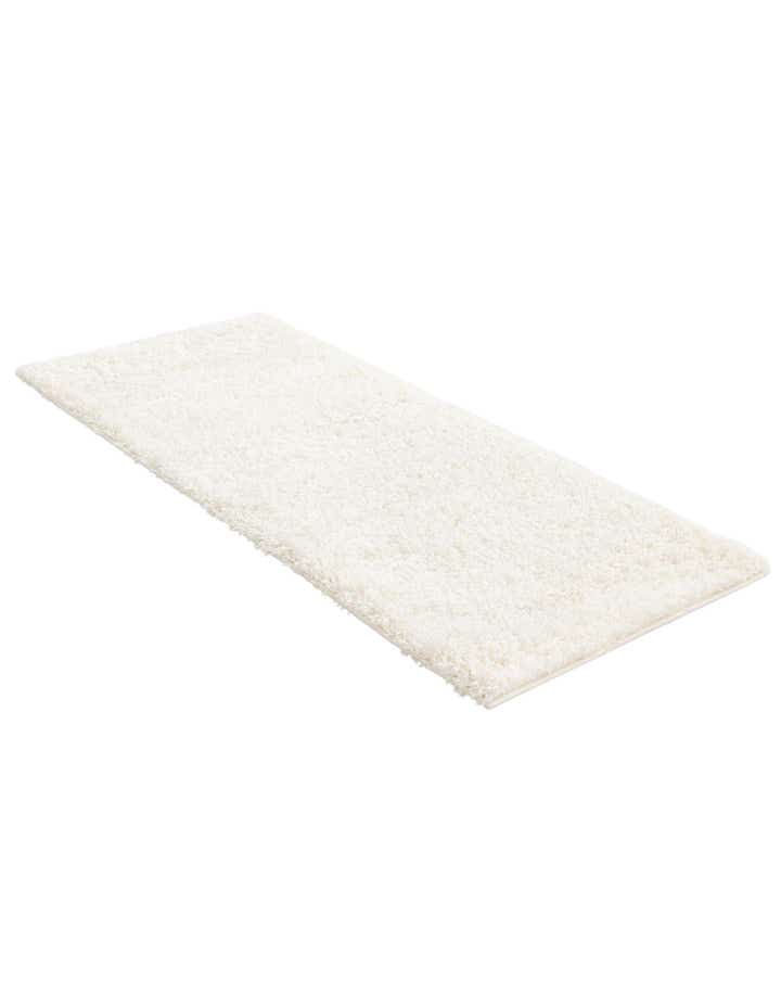 2' x 5' Solid Shag Runner Rug