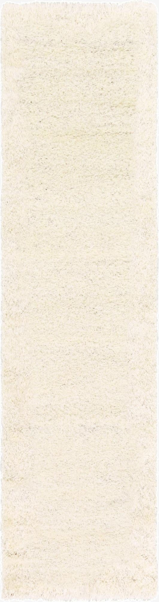 1' 10 x 6' Solid Shag Runner Rug