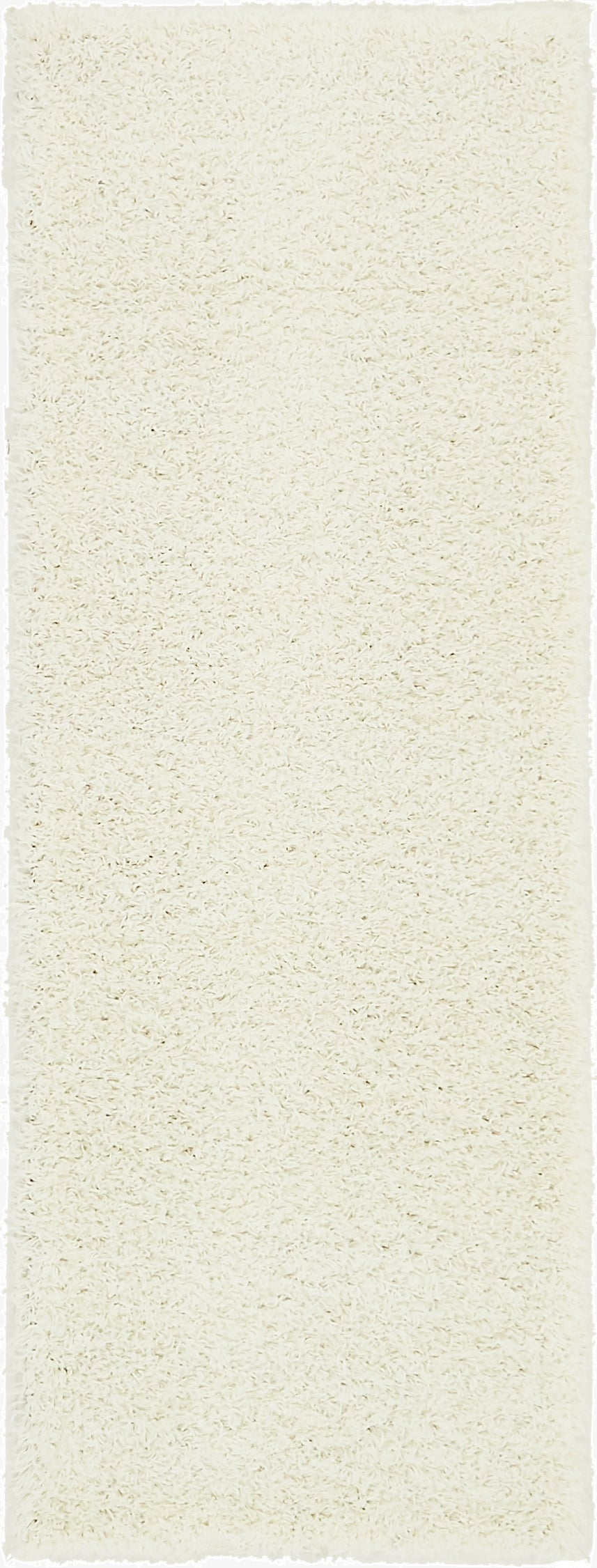 2' x 6' Solid Shag Runner Rug