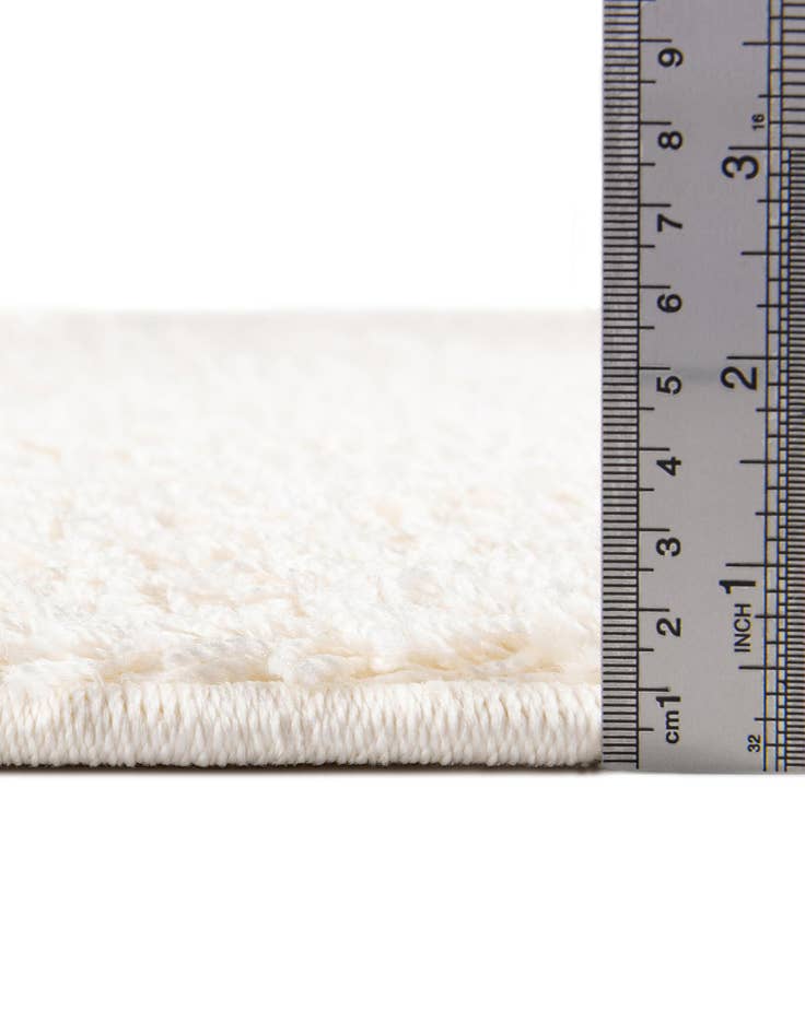 Detail image of 9' 10 x 9' 10 Comfort Solid Shag Square Rug