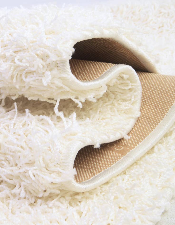 Detail image of 9' 10 x 9' 10 Comfort Solid Shag Square Rug