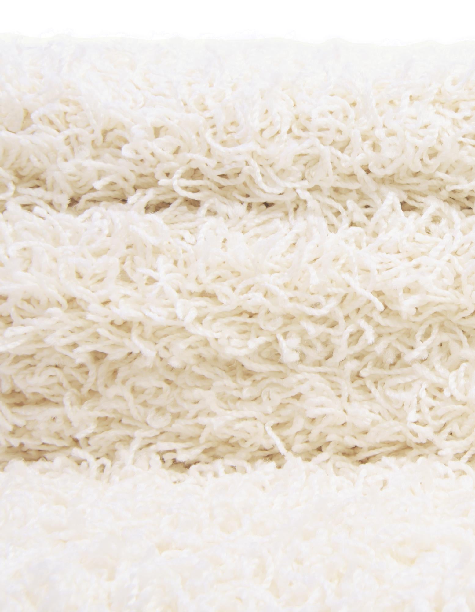 7' x 7' Comfort Solid Shag Square Rug