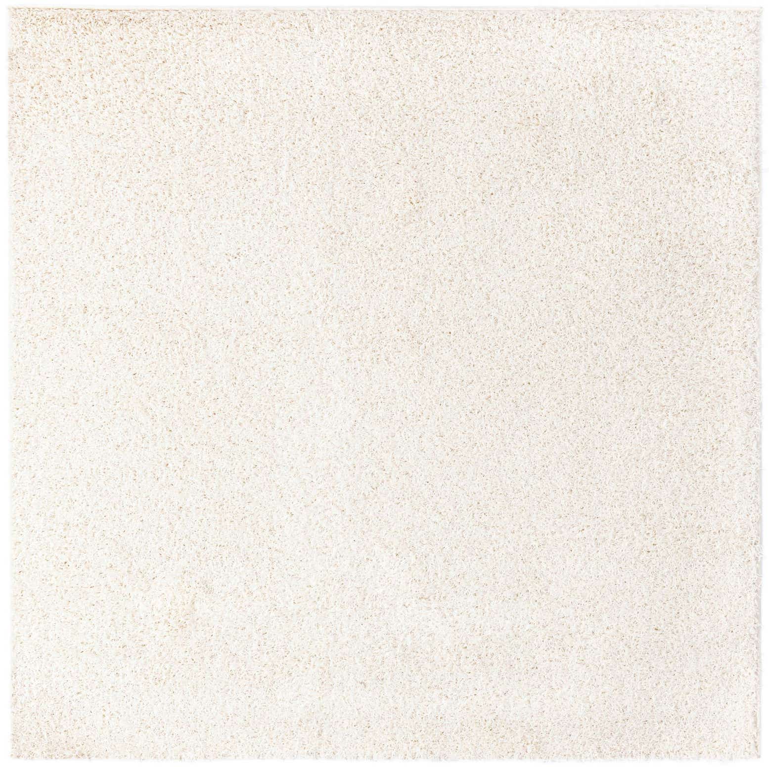 7' x 7' Comfort Solid Shag Square Rug