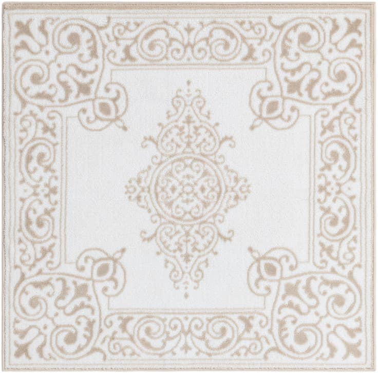 Detail image of 3' 3 x 3' 3 Hermitage Square Rug