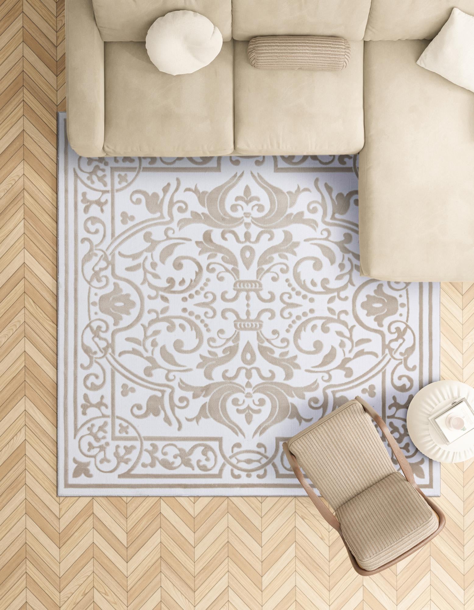6' x 6' Hermitage Square Rug